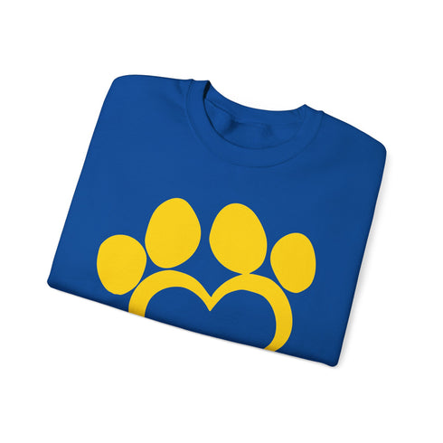 Poodle Paw 💛💙 sweatshirt, sgrho