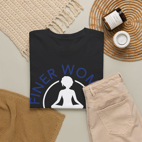 Finer Women Do Yoga tee