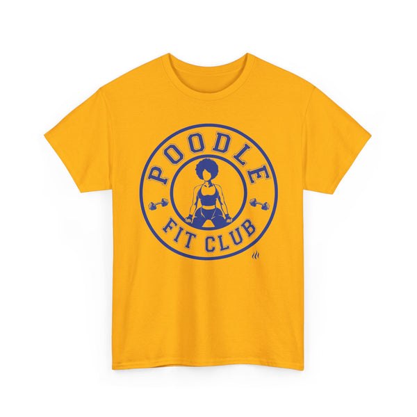 Poodle Fit Club tee, sgrho