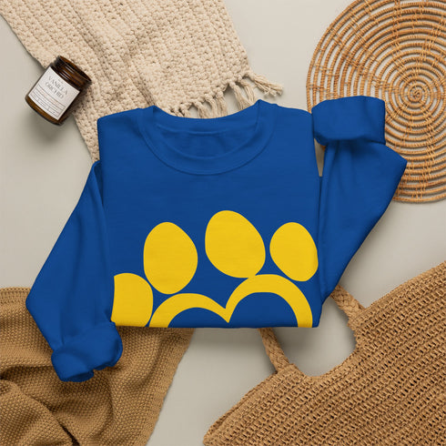 Poodle Paw 💛💙 sweatshirt, sgrho