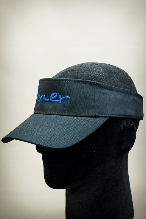 Finer visor, black