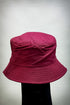 Nupes Only τελείωσις bucket hat, krimson