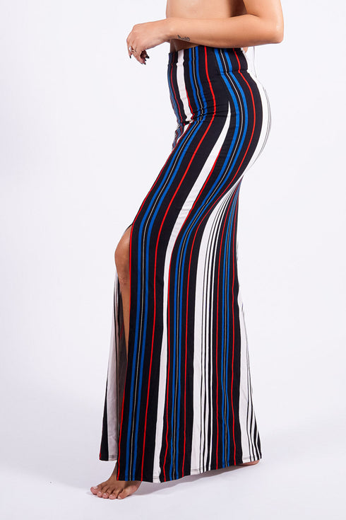 Roxanne's Maxi Beach Skirt, Multicolor