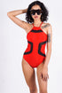 Praia Formosa One Piece, Red
