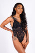 Judy's Lace Teddy, Black