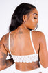 Julie's Lace Bralette, White