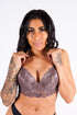 Carla's Lace Push-Up Bra, Brown