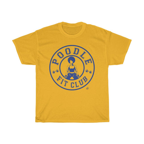 Poodle Fit Club tee, sgrho