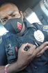Protected! Diamond-K mouth mask, black