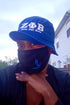 Protected! Peace Dove mouth mask, black