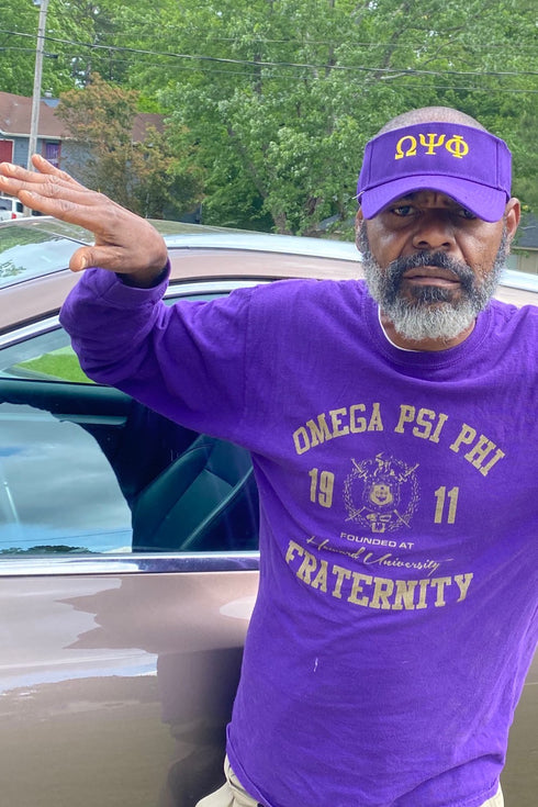 ΩΨΦ visor, purple
