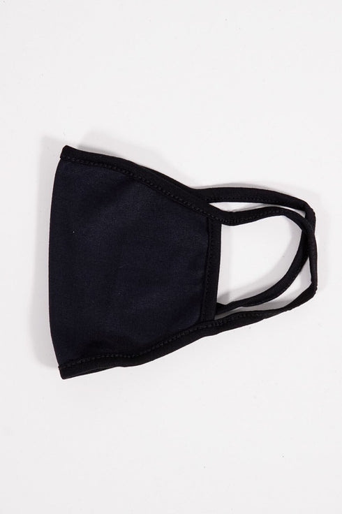 Protected! Σ (blue) mouth mask, black