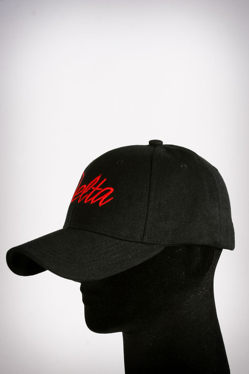Classy Delta sport cap, black