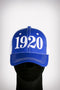 Jumbo 1920 outline sport trucker, blue/white