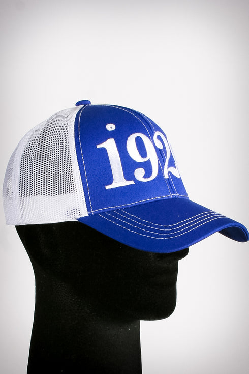 Jumbo 1920 outline sport trucker, blue/white
