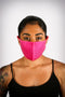 Covered! Gemstone mouth mask, hot pink