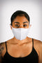 Covered! Gemstone mouth mask, white