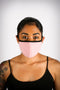 Covered! Cozy Sherpa mouth mask, pink