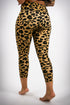 Leopard Love premium 7/8 leggings, gold