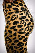 Leopard Love premium 7/8 leggings, gold