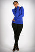 Unbothered turtleneck, blue