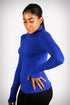 Unbothered turtleneck, blue