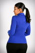 Unbothered turtleneck, blue