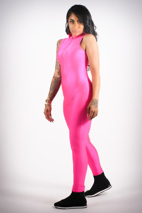 Lose Your Mind jumpsuit, pink
