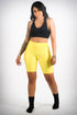Get In & Fit In biker shorts, gold