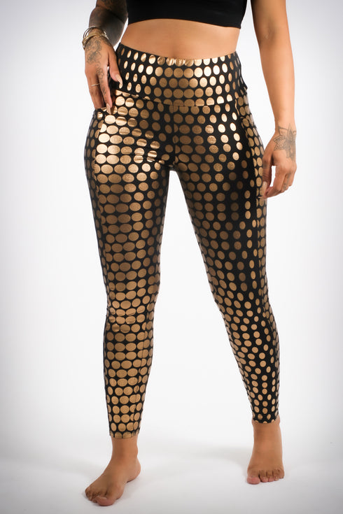 Gumdrop advanced leggings, black licorice