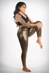 Gumdrop advanced leggings, black licorice