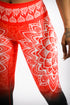 Luau Love premium leggings, orange