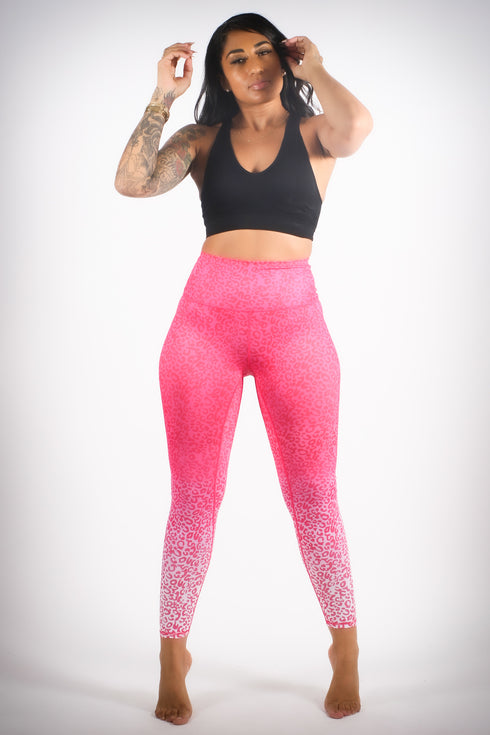 Pinkasaurus premium leggings