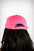 Pretty polo dad cap, vintage pink