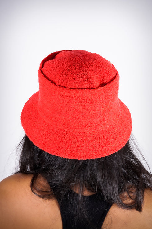 LL Cool Bae bucket hat, red