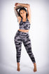 Commando leggings/sports bra set, air force