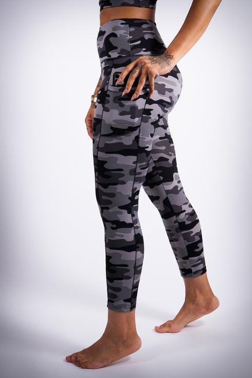 Commando leggings/sports bra set, air force
