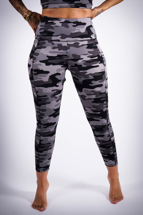Commando leggings/sports bra set, air force