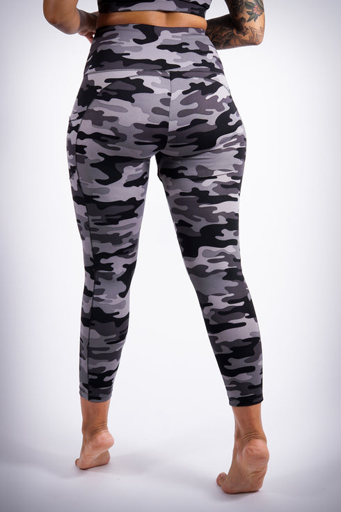 Commando leggings/sports bra set, air force