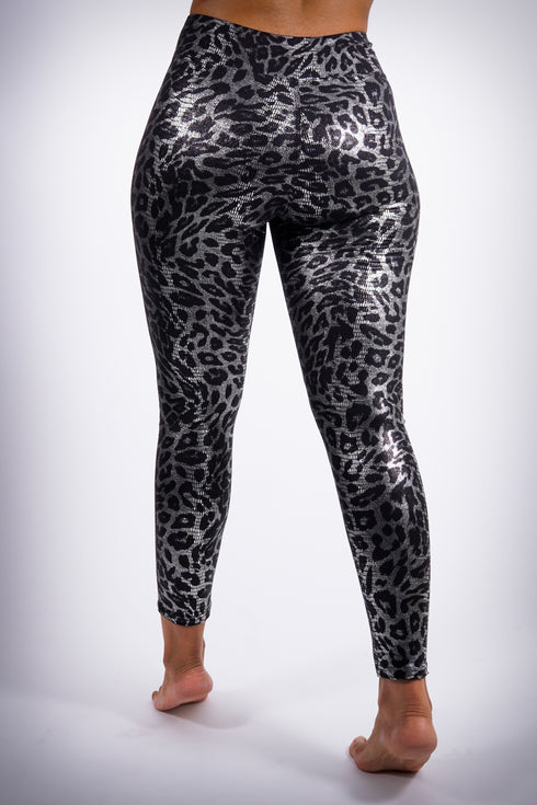 Electric Safari leggings/sports bra set, leopard