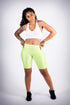Show You Right shorts, lime