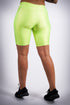 Show You Right shorts, lime