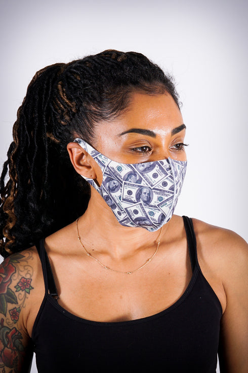 Covered! Money Talks mouth mask