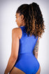 Electrified bodysuit, blue