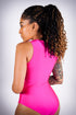 Electrified bodysuit, pink