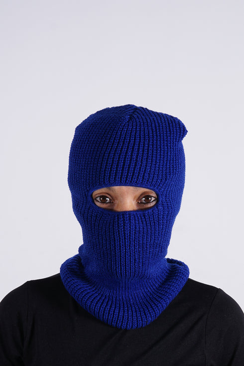 On The Run skullie beanie, blue