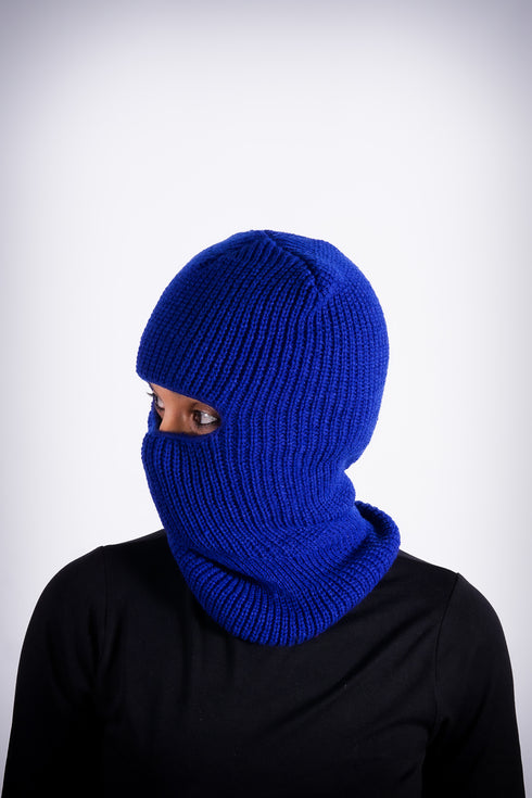 On The Run skullie beanie, blue