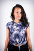 Tied Up tee, navy/white