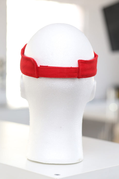 Deltas Golf visor, red