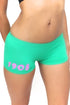 1908 FitTight™ mini shorts, green/pink